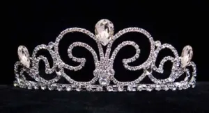 #16019 - Neptune Bride Tiara - Crystal