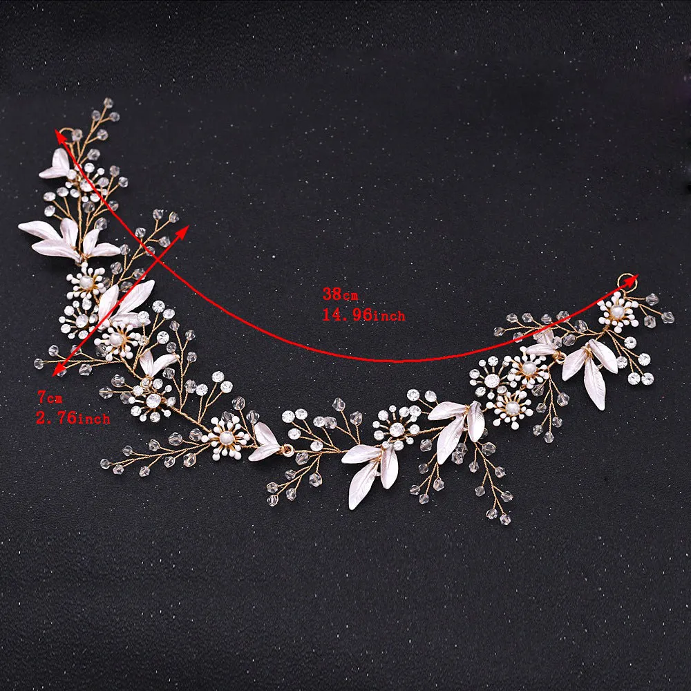 Beautiful wedding bridal hair vine and wedding hair pin