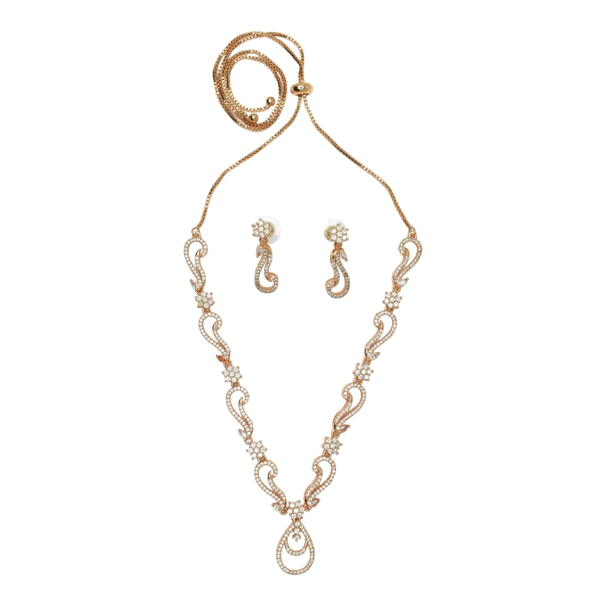 Dazzling Rosegold Set - Instant Glam