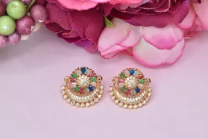 Elegant Rose Gold Studs: Classic Feminine Sparkle
