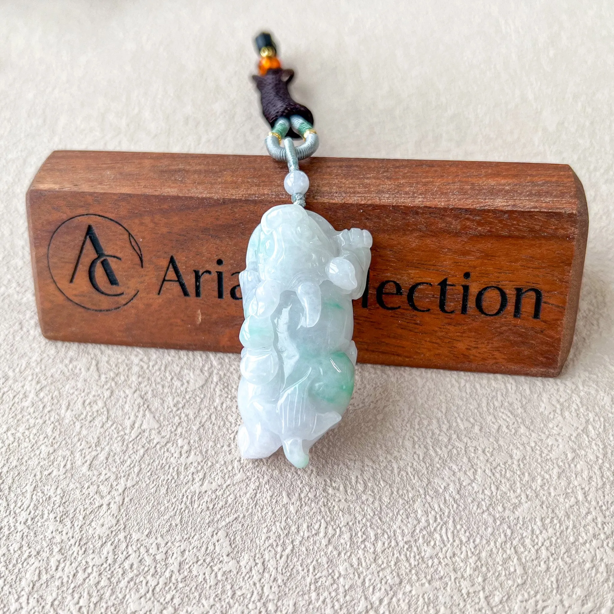 Jadeite Jade, Dragon Pixiu Pi Xiu, , Dragon Chinese Carved Pendant, YGR-0323-1708205907