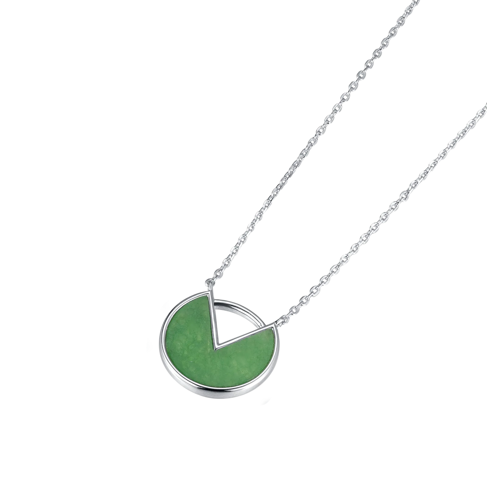 Lotus leaf Jade Necklace