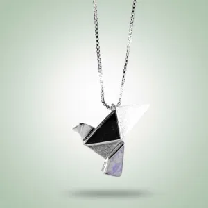 Origami Dove Necklace