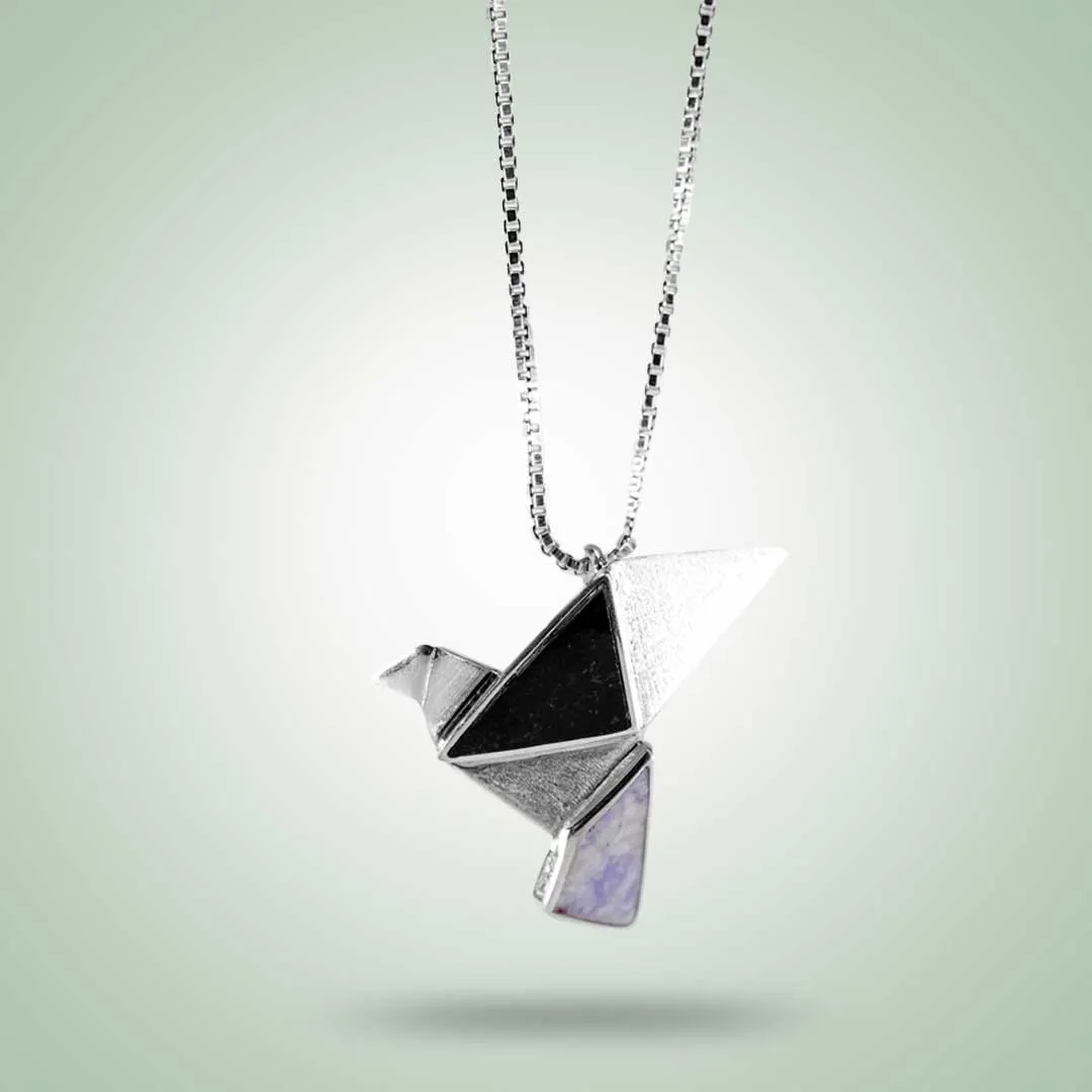 Origami Dove Necklace