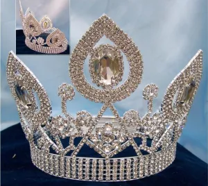 Phoenix Empress Rhinestone Tiara