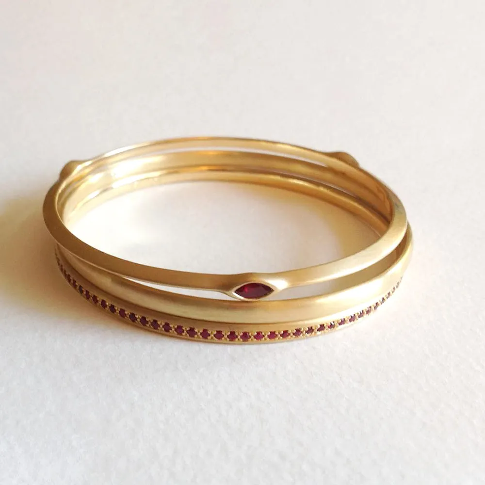 Ruby Marquise Bracelet